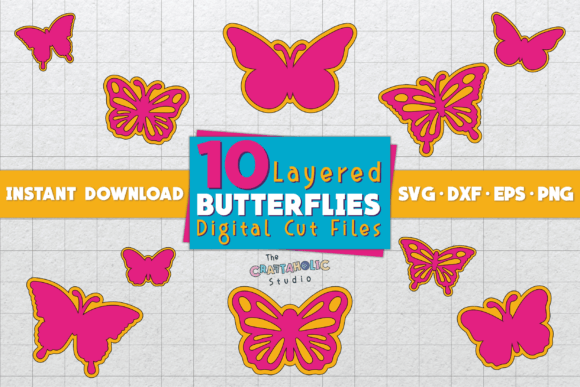 Download Layered Butterflies - Layered butterflies Collection