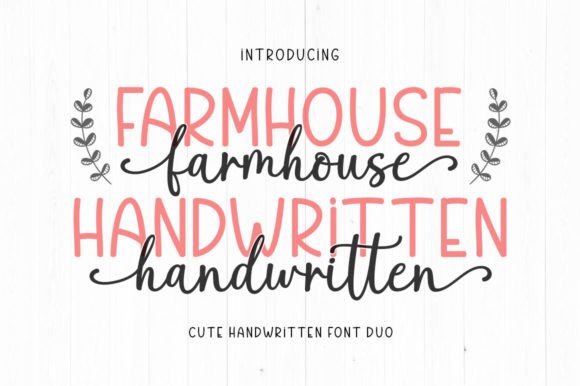 Download Farmhouse Handwritten - Farmhouse Collection