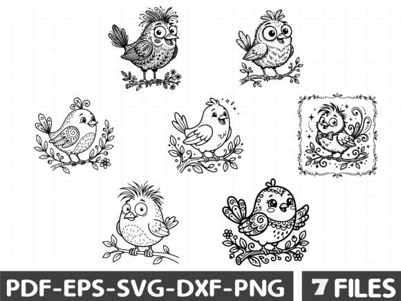Download Funny Quirky Bird Embroidery SVG - Embroidery svg Collection