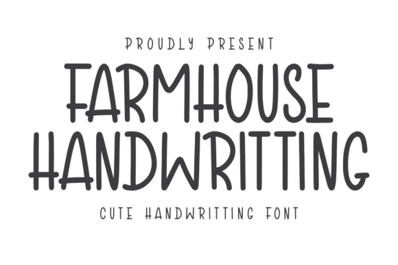 Download Farmhouse Handwriting - Farmhouse Collection